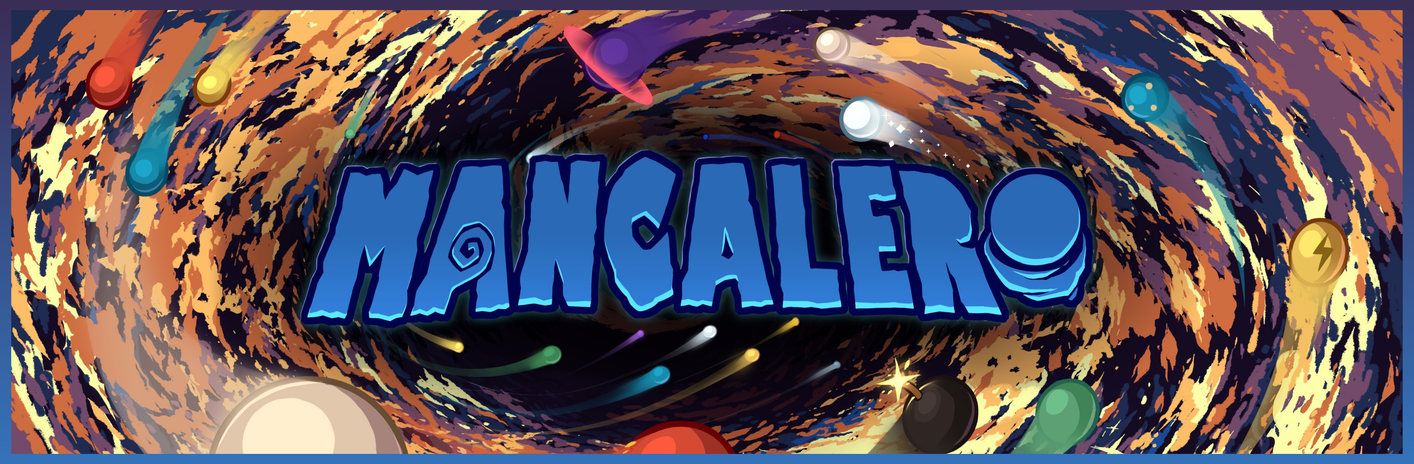 Mancalero package header, 1414 by 464