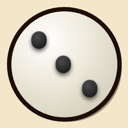 Dice marble icon