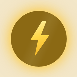 Lightning marble icon