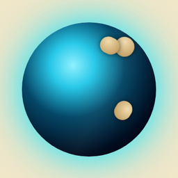 Orbital marble icon