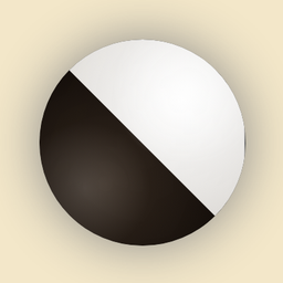 Reversi marble icon